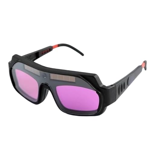 Solar Powered Auto Darkening Welding Glasses