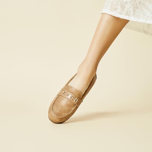 Image of Women's Loafer Shoes Leisure Slip On Work Shoes Comfort Walking Flats