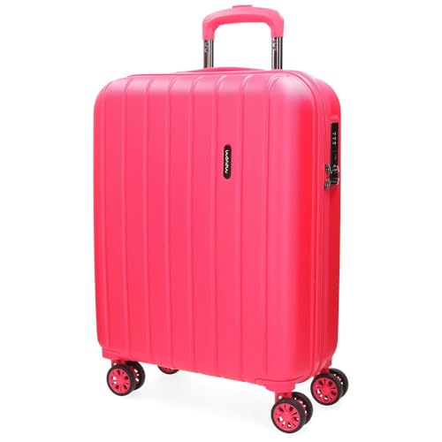 Movom Wood Valise Trolley Cabine Rose 40x55x20 cms Rigide ABS