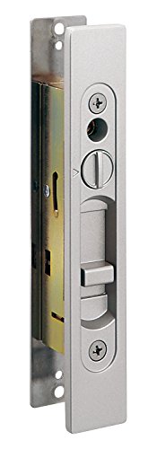 ALPHA アルミサッシ 玄関引戸用 引違錠 シルバー L4056 7010648