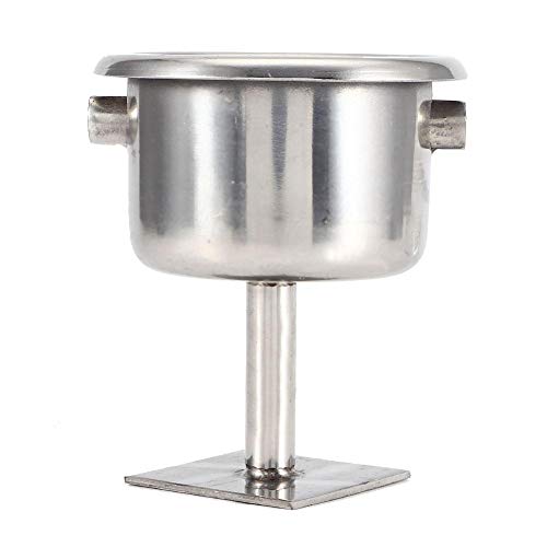 Acouto Swimming Pool Line Embedded Parts Floating Ball Line Seat Buoy 304 Stainless Steel Fixing Parts Buoy Fixture, Lane Line Tightener, Lane Line, Pool Divider, Lane Float Stainless Steel Fixture