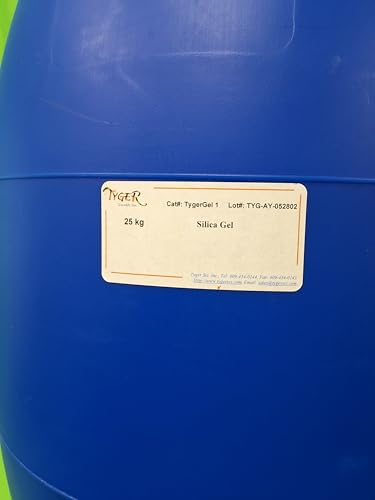 25kg Silica Gel Bulk Drum for Column Chromatography 60A 300 MESH CAS # 7761-88-8