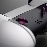 eXtremeRate Back Paddles for PS5 Edge Controller, Metallic Grape Replacement Interchangeable 4PCS Metal Back Buttons - Controller NOT Included - Image 8