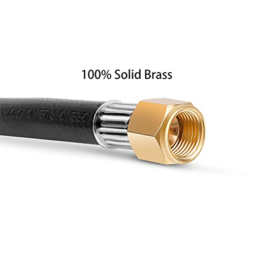 image for Stanbroil 5 Feet Propane Hose Assembly with Both 3/8