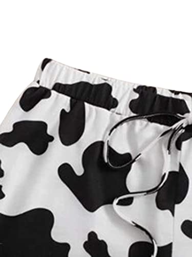 Avanova Women's Tie Dye Shorts Elastic Waist Casual Yoga Running Workout Active Shorts3