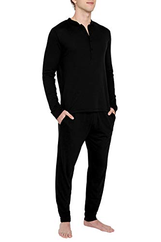 Image of Eberjey Henry Men's Jersey Modal PJ Set