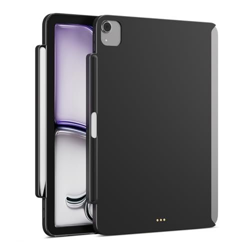 Image of MAGEASY CoverBuddy Lite for M3 /M2 iPad Air 11 inch (2024-2025) - iPad Air Case Compatible with Magic Keyboard, with Apple Pencil Pro Pencil Holder - Black