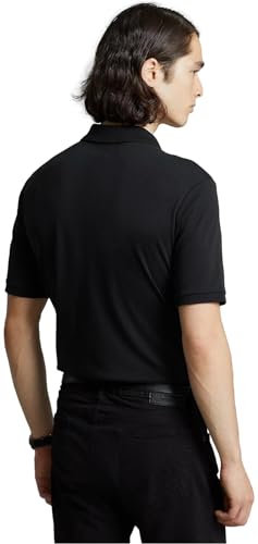 Image of POLO RALPH LAUREN Men Medium Fit Interlock Polo Shirt, PoloBlack, M