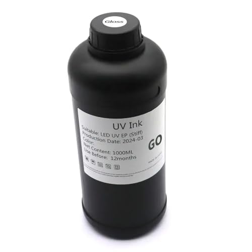 1000mlCNI3200 LED I1600 TX800 XP600 L800 L1800 L805 DX5 DX7 PrinThead\tg܂̓n[hCNJ[gbWgpďCv^[gp(1000ml-Hard-Gloss)