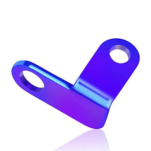 iSpchen Bremsflüssigkeitsbehälter Motorrad Bremsreservoir Halterung Flüssigkeitsflasche Aluminium Bremsflüssigkeitsbehälter Bremsbehälter Motorradzubehör Halterung