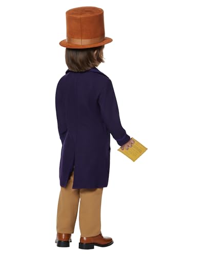 Disfraz infantil Willy Wonka oficial 3-4T miniatura 2