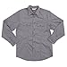 Chef Works Men's Pilot Shirt, Grey, XX-Large