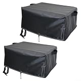 Cozze 90347 - Copertura per forno a gas per pizza da 43,2 cm, in tessuto Oxford 420D, con rinforzo interno per una maggiore protezione contro l'usura (62 x 62 x 28 cm)