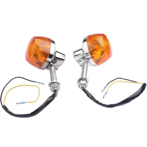 Clignotants Ambre 10mm pour Honda C70K C70M CL70 Scrambler Moto Vintage