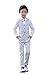 Boys Suit Set Vest Pants Set for Kids Gray Christmas Party Tuxedo Slim Fit Patterned Uniforms Fashion Dress for Wedding 14