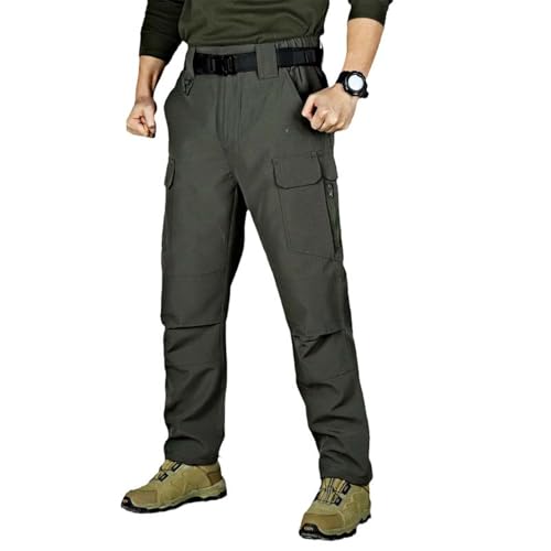 Pantalon tactique imperméable homme militaire jogging poches cargo