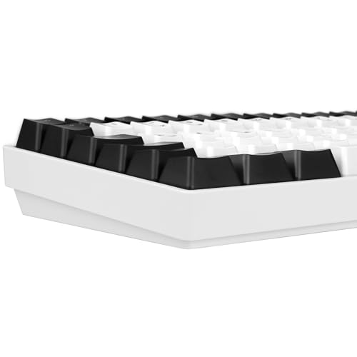 Sharkoon SGK50 S3 teclado mecánico blanco para programar y jugar cómodo 5