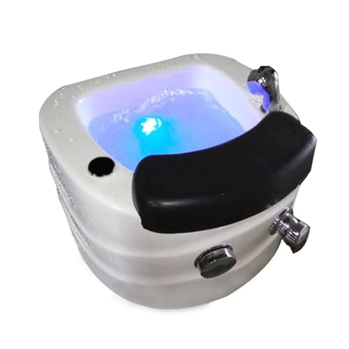 Pedicure Foot Spa, baño de pies acrílico con masaje