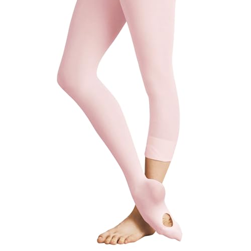 Image of 2 Pairs Girls' Ultra Soft Pro Dance Tights Ballet Transition Daily Student Tights (Toddler /Little Kid /Big Kid)
