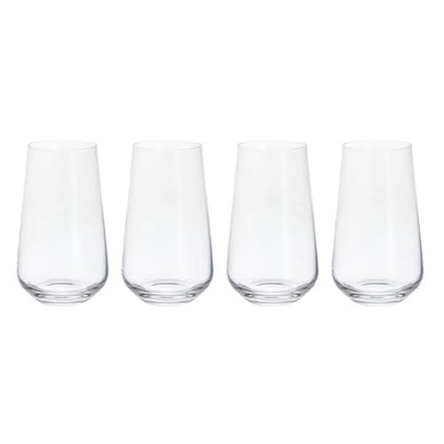 Dartington Crystal Cheers! Highball Glass, Set of 4
