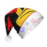 Divertente accessorio per le vacanze: questo cappello tedesco è perfetto per Natale, Capodanno, feste di Halloween, eventi in ufficio, spettacoli scolastici o qualsiasi occasione festiva in cui divertimento, risate e sorrisi sono un must.