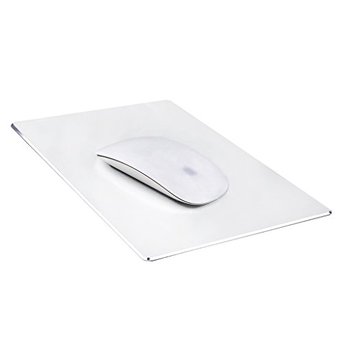 Qcute Mouse Pad, Gaming Aluminum Mouse Pad 9.45 X 7.87 Inch W Non-Slip
