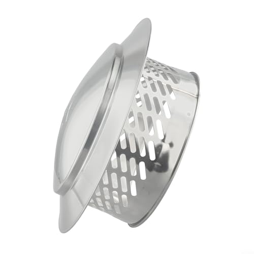 Besttoolifes Tapa de chimenea de acero inoxidable 304, cubierta de ventilación de techo, protección contra lluvia y nieve, campana de escape para estufas de leña o aceite del hogar (200 mm)