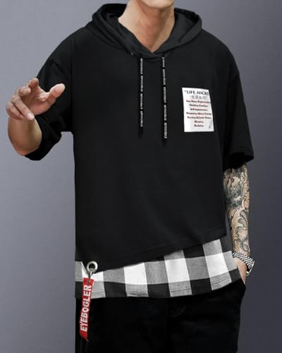 Image of Noble Monk Men's Round Neck Half Sleeve Oversized Printed Tshirt