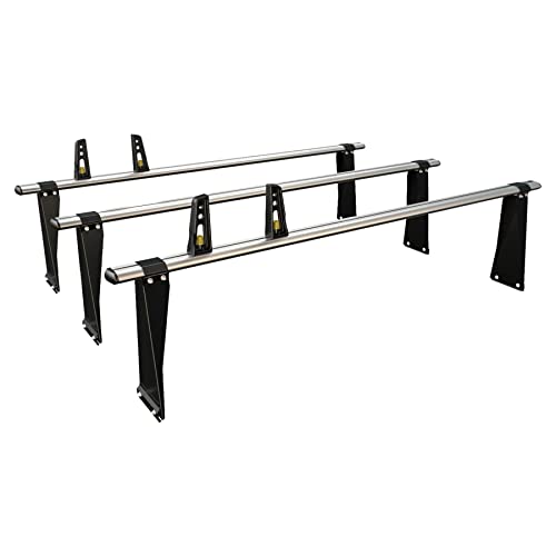 Van Guard Roof Rack for Ford Transit (MK6/7 2000-2014) 3 Roof Bars + 4 Load Stops [Only Suitable for High Roof Models] - Ulti Bar - VG154-3