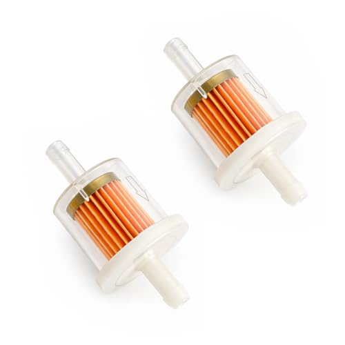Image of Inline Fuel Filter Universal 8mm Fuel Lines for Cars, Motorcycles