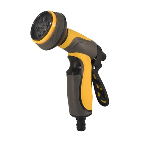 Cabezal pulverizador para manguera de agua, ajustable, 10 tipos de chorro, herramienta de jardín, accesorios para la manguera de jardín, para ventanas, cocina, baño, así como plantas y riego