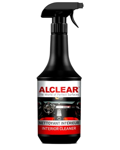 ALCLEAR 721IR Nettoyant intérieur en spray, pour tableau de bord, tissus, simili cuir & écran de voiture, nettoyage doux, inodore, pour entretien &...