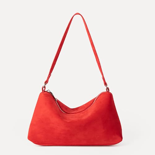 Women Bag Korean Styles Shoulder Bag Top Handle Bag Retro Armpit Bag Handbag Commuting Bag Solid Color Underarm Bag4