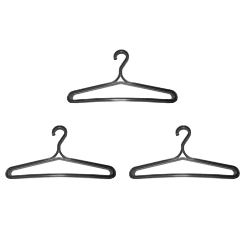 Cintre pour combinaison de plongée noir pliable en lot de 3