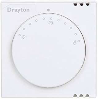 Drayton 24001 RTS1 Standard Room Thermostat, 230 V, White