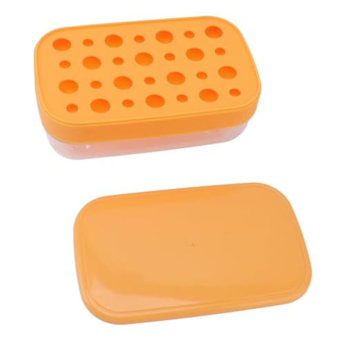 Molde reutilizable redondo de cubitos de hielo con tapa miniatura 7
