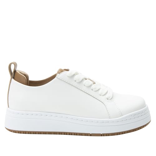 Alegria Women’s Adysen Leather Platform Lace Up Fashion Sneaker2