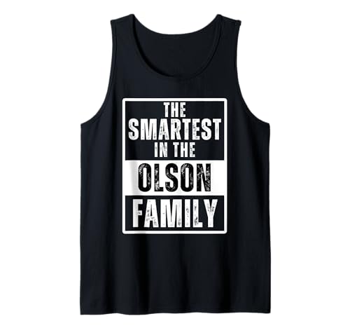 Smartest in the Olson Family Camiseta sin Mangas