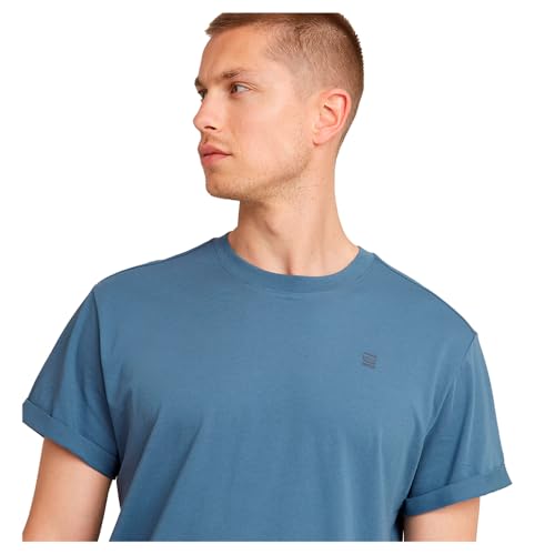 G-STAR Herren Lash Jersey T-Shirt Blau (avio D16396-B353-1820) M – Ansicht 3