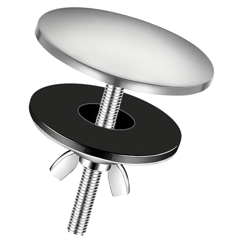 2 Inch Sink Hole Cover Leak-Proof Metal Plug for Kitchen & Bathroom