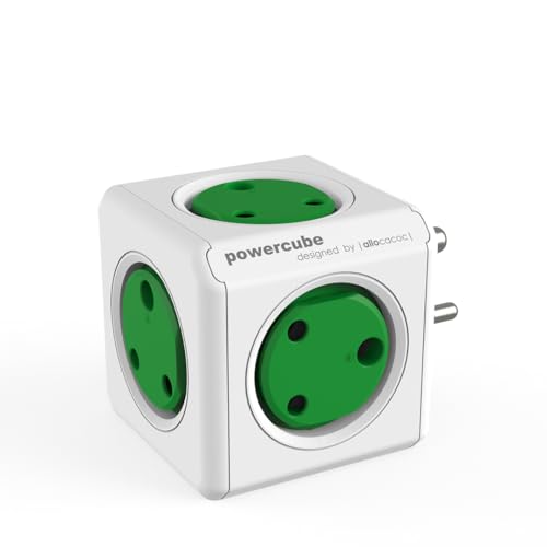 Image of Allocacoc PowerCube, Multiplug Power Socket,Multiport Childproof Socket, 2500 Volts (Original 5 Port)