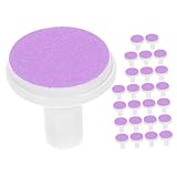 ARTSEWPLY 24個ベビー用電動爪やすりパッド 通用サンドペーパー製研削ヘッド 新生児幼児適用 設計で指を傷けにくい交換用レフィル