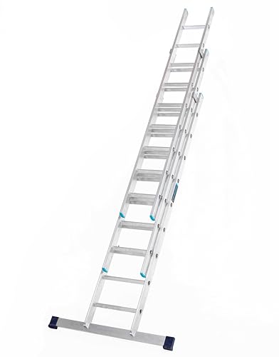 TB Davies 5.5m/18.0ft, TASKMASTER 3 Section Extension Ladders