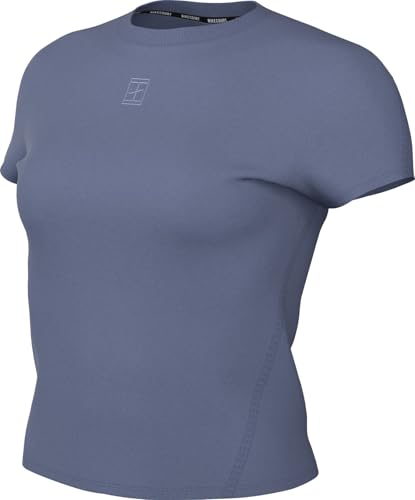 Nike Court Advantage Dri-FIT HQ2994 - Top de Tenis de Manga Corta para Mujer