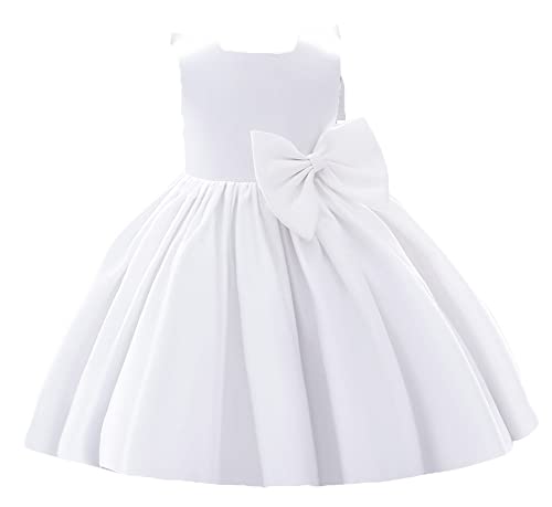 Vestido de bautizo bebé con flores ropa de boda niños y comuniones