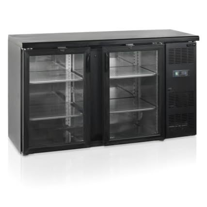 Tefcold Rear Bar Refrigerated Professional 2 Doors CBC210G
