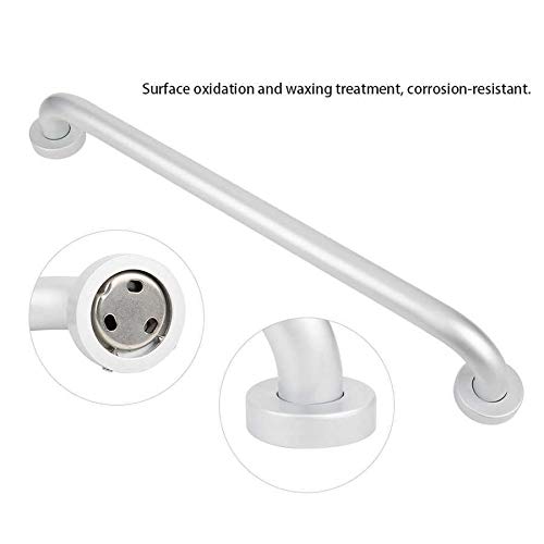 Maniglioni di Sicurezza per Bagno con Ventose, corrimano Antiscivolo in Alluminio per Vasca da Bagno, per casa e Hotel, 50 cm.
