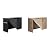 VIVOHOME Waterproof Log Rack Cover, Heavy Duty 600D Oxford Outdoor Firewood Storage Cover with Zipper and Hook Loop Tape (Log Rack not Included) Black and Brown