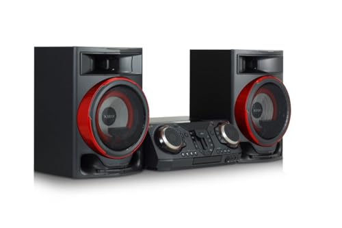 Mini System LG XBOOM - 2350W RMS, Graves Potentes, Karaokê, DJ Set e Party Speaker - CL87