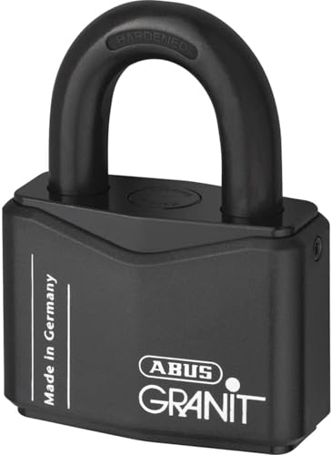 Cadenas Granit 37/55 ABUS acier trempé et serrure à disques pour haute sécurité